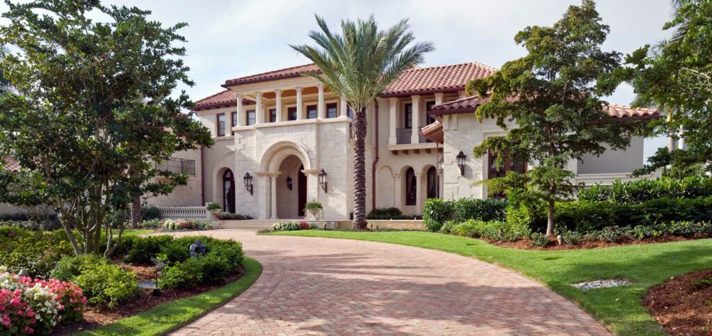 California Home being provided with Estate Security Services.