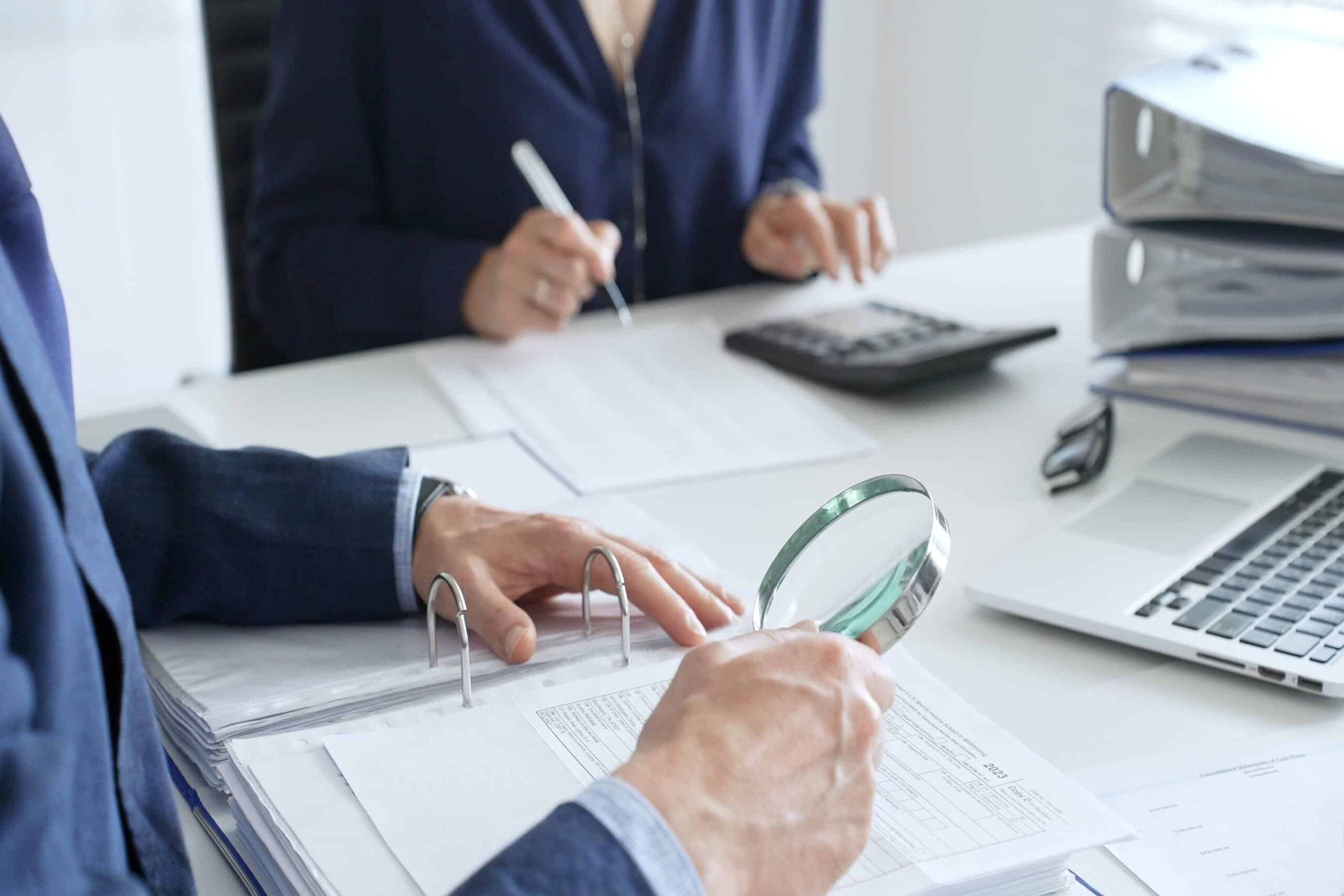 Navigate Corporate Investigations through detailed document review and financial record analysis.