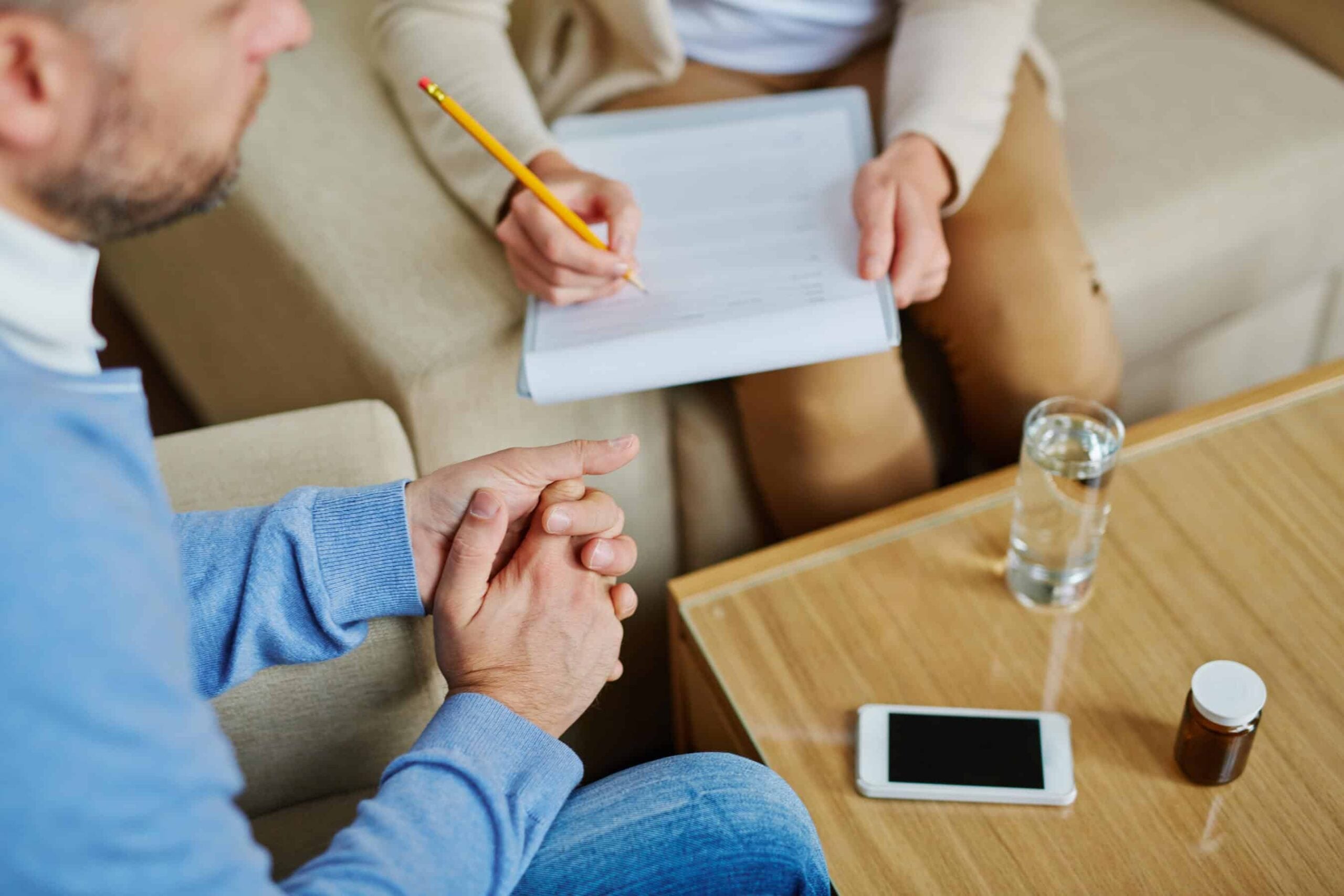 Private Security Consultation Process involving a confidential in-home discussion where security requirements are documented and reviewed.