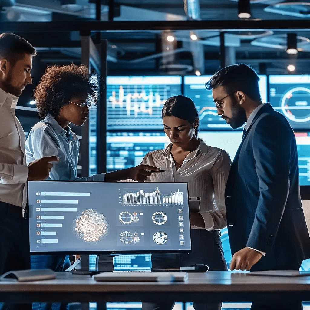 Role of Psychology in Threat Management demonstrated through analysts reviewing behavioral data and threat indicators